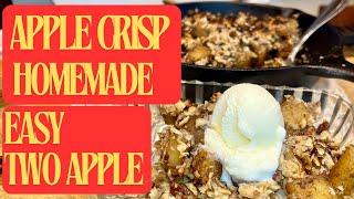 Homemade Apple Crisp