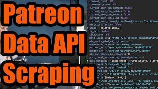 No-Code Patreon API Data Scraping with HAR Files