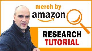 Merch by Amazon Research Tutorial 2021 Deutsch Tier 500