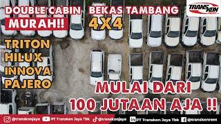 Double Cabin BEKAS TAMBANG, Mulai dari 100 JUTAAN !?