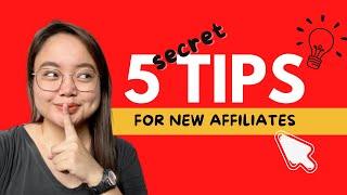 5 TIPS FOR NEW AFFILIATES | Affiliate Marketing Philippines #affiliatemarketing #philippines