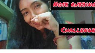 Nose rubbing challenge/viralvideo #funnyvideo