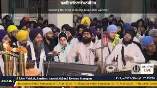 047 Amritsar 13Apr2023 ThuEve Akhand Keertan Bhai Paramjit Singh Jee Phagwara