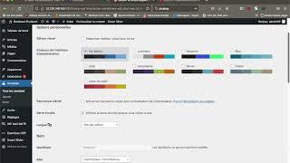 Création et gestion des comptes utilisateurs sur Wordpress.org