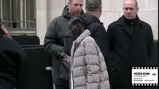 Adut Akech after fashionshow Chanel ready to wear spring summer 2018-2019