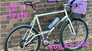 26” MTB Commuter Bike Build - Nishiki Alien