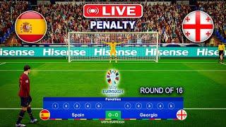 LIVE PENALTY - Spain vs Georgia | UEFA EURO 2024 | Match Live Now