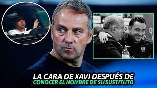 La REACCIÓN de XAVI al SABER que HANSI FLICK sería SU SUSTITUTO EN EL FC BARCELONA #xavi #barca
