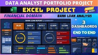 Excel Project | Data Analyst Portfolio Project | Finance Domain | Start to End | For Beginners | #2