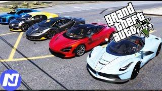 GTA 5 - Team siêu xe bốn bánh đi phượt, đua xe trái phép trên quốc lộ | ND Gaming