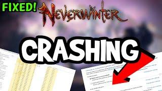 How To Fix Neverwinter Crashing! (100% FIX)