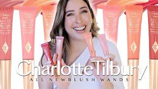 CHARLOTTE TILBURY MATTE BEAUTY BLUSH WANDS : ALL CHARLOTTE TILBURY CREAM BLUSHES SWATCHES