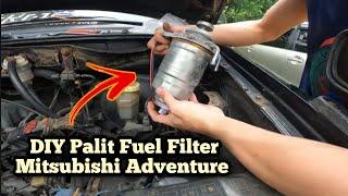 Mitsubishi Adventure DIY palit Fuel Filter | Update sa sasakyan natin | Nellywerkz TV