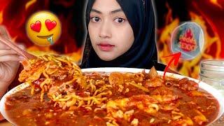 PEDESNYA BIKIN KELIYENGAN | MUKBANG SEBLAK JELETET MURNI LEVEL TERPEDAS | MUKBANG ASMR