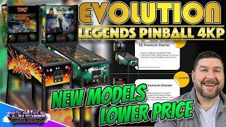 AtGames Legends Pinball 4K New Models Lower Price! Evolution Of The ALP 4K Part 1