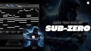 [+25] Best Dark Trap Midi Kit - SUB-ZERO (FUTURE, GUNNA, DRAKE, METRO BOOMIN) Free Midi Pack 2024 