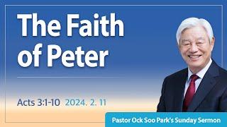 [Eng] The Faith of Peter / Good News Mission Sunday Service Live