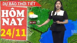 Dự báo thời tiết hôm nay mới nhất ngày 24/11 | Dự báo thời tiết 3 ngày tới