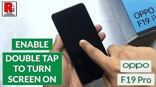 Oppo F19 Pro - How to Enable Double Tap to Turn Screen On