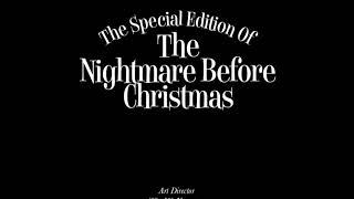 The Nightmare Before Christmas (1993, 1999) End Credits [IMAX Special Edition]