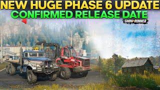 New Huge Phase 6 Update Release Date Confirmed in SnowRunner Everything You Need to Know