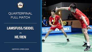 Lamsfuss/Seidel (GER) vs He/Ren (CHN) | FULL MATCH