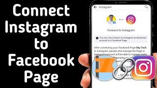 How to Connect Instagram to Facebook Page