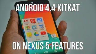 Android 4 4 KitKat on Nexus 5 Best Features, Walkthrough