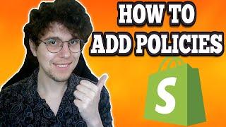 How To Add Policies To Shopify Store