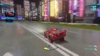 Cars 2 The Video Game | Lightning McQueen - Ginza Sprint on 9 laps |