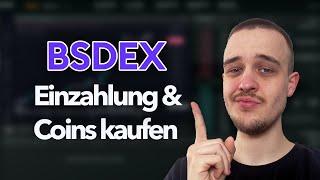 BSDEX - EURO einzahlen & Coins kaufen! | BSDEX Tutorial Deutsch