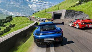 MOUNTAIN RUN in a 780hp Porsche 992 GT3 RS | Gran Turismo 7 PSVR2