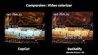 Video colorizer Comparsion | CapCut vs DeOldify | Which is better?