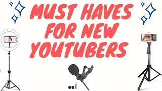 Affordable items to start your YouTube Channel in 2021, 2022 | What you need to Start YouTube