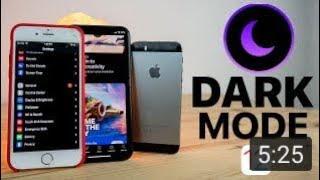 Get True Dark Mode on any iPhone iOS 12