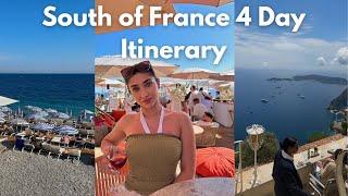 South of france itinerary |Nice/Eze/Antibes/Cannes/Monaco & more