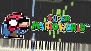 Super Mario World - Game Over Theme Piano Tutorial Synthesia