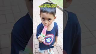 Semua makan eskrim semangka _Mama & agra #badut #eskrim #farelprayoga #hantu