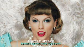 Taylor Swift ft. Ice Spice - Karma (Remix) // Lyics + Español // Video Official
