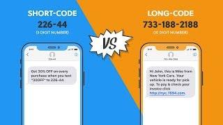 SMS Short Codes & Long Codes - What Is the Difference?