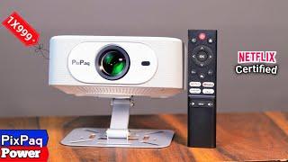 PixPaq Power Projector  The Game Changer Certified Budget Projector Unboxing and Review