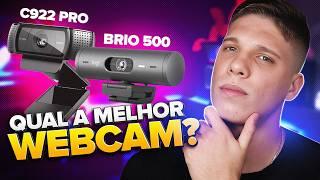 Análise e Comparação Logitech Webcam C922 PRO e Brio 500 | Qual Comprar em 2024?