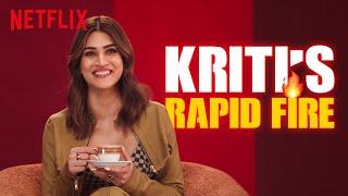 Kriti Sanon Spills The Tea on #Crew BTS