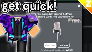 How To GET The NEW FAKE KORBLOX & HEADLESS BUNDLE in Roblox! QUICK!