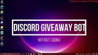How To Make Discord Giveaway Bot WITHOUT CODING