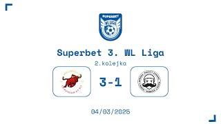 SUPERBET 3. WL LIGA: Polibulls - Magicy Zenona 3:1 [2. kolejka, Wiosna 2025]