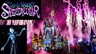 Disney's Not So Spooky Spectacular Fireworks Show - Full Multi-Angle with Jack Skellington Close Ups