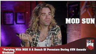 Mod Sun - Partying w/MGK & A Bunch Of Pornstars During AVN Awards Weekend (247HH Wild Tour Stories)