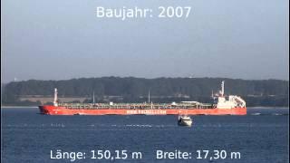 MASALLI - Shipspotting Kieler Förde near City Laboe 