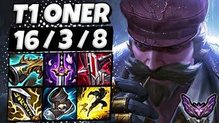 T1 Oner Graves vs Darius [ Jungle ] Patch 14.21 Ranked Master EUW 